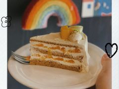 柑橘红茶糖渍橙皮奶油蛋糕-black rainbow coffee