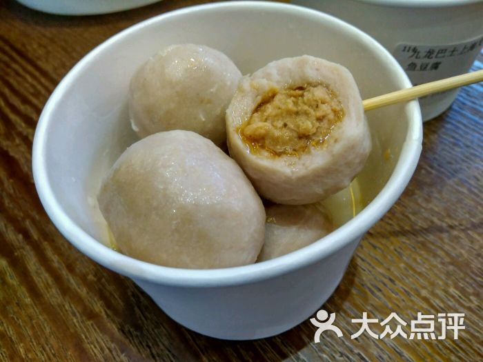 九龙巴士-包心贡丸图片-上海美食-大众点评网