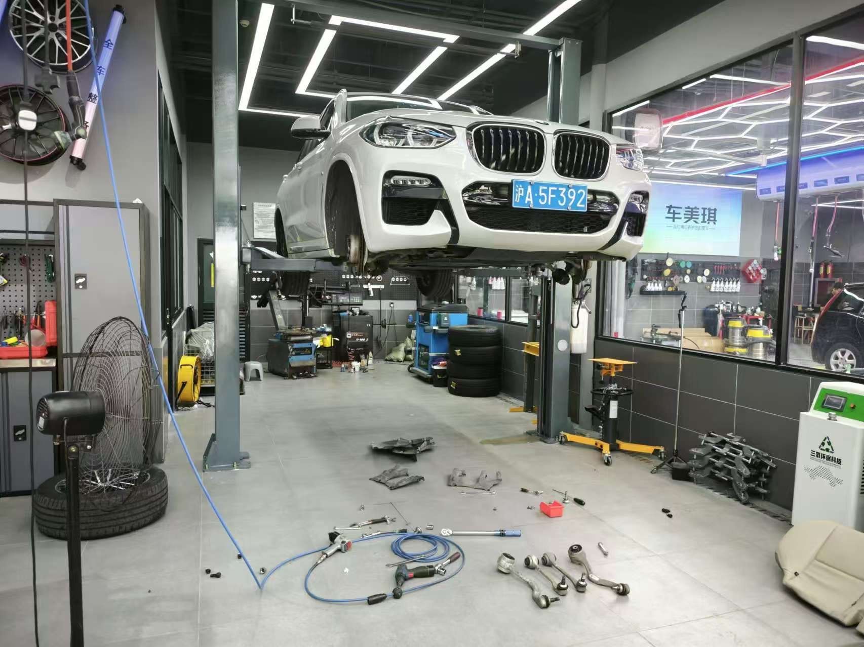 宝马底盘异响#汽车维修保养