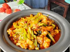 干锅牛蛙-柳莺湖上·湖景餐厅·江南菜(西湖店)
