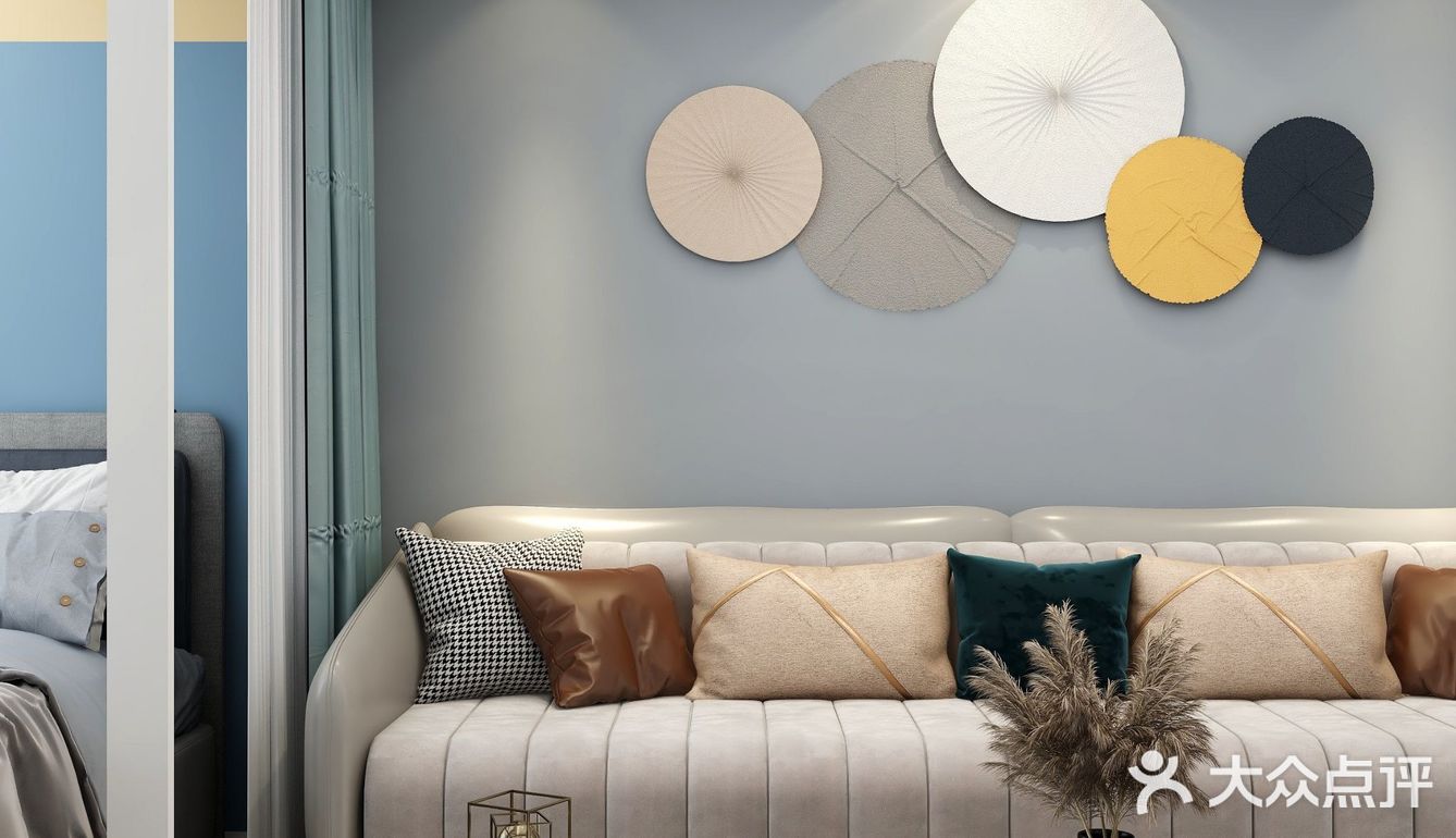 72㎡两居改三居，柔和温暖 ，美好无处不在！