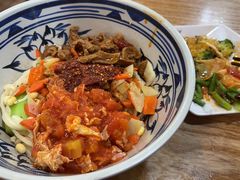 特色三合一拌面-晋来顺手擀面(金地花园店)