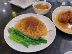 斗门靓虾籽捞银丝面-丽的面家(多宝路店)