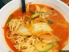 海鲜辣汤面-桃园中华料理炸酱面(燕儿岛路店)