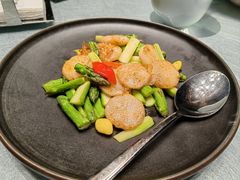 金果芦笋炒澳带-无锡丽笙精选酒店·兰亭阁中餐厅