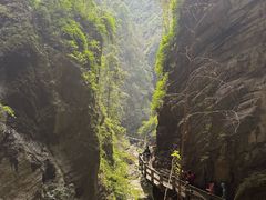 -龙水峡地缝景区