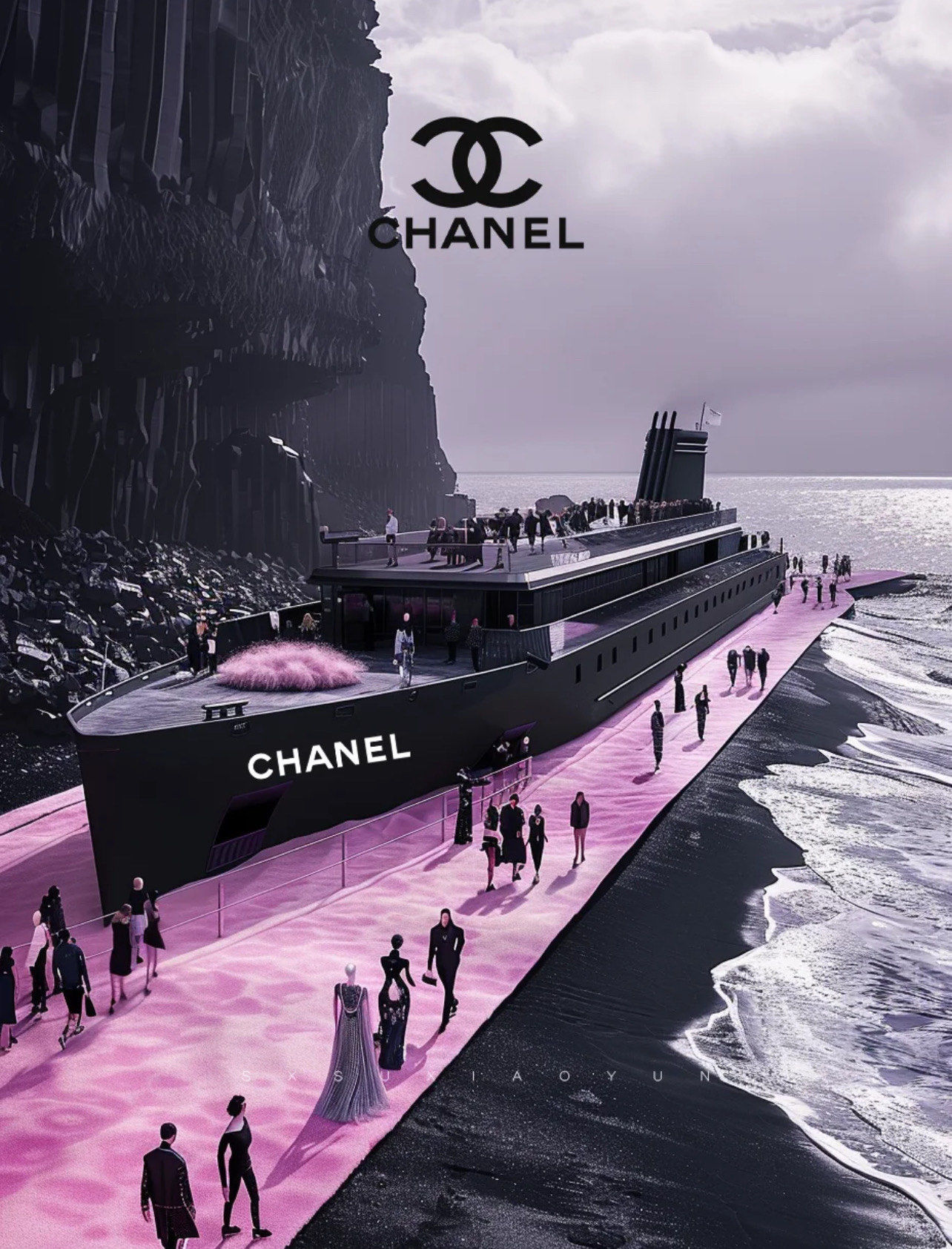 什么?香奈儿居然搞了座邮轮🛳️