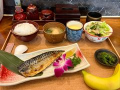 烤青花鱼定食-一本料理(西溪天街店)