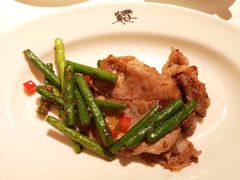 XO酱蒜心炒匈牙利卷毛猪柳-嘉麟楼