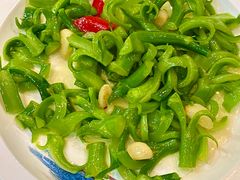 油淋芥蓝芯-阿静美食