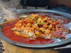 -探鱼·鲜青椒爽麻烤鱼(苏宁广场店)