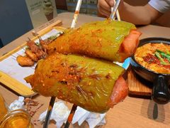 -街角等你.大连海鲜烧烤.经典铁板海鲜串(西安路店)