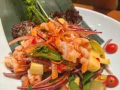 青芒果春虾仁-老滇山寨•云南特色菜•地方菜•民族风情歌舞表演(金碧店)
