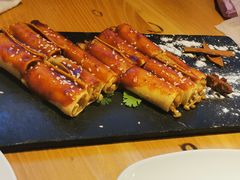 烧汁金菇卷-朵朵开素食餐厅(后宰门街店)