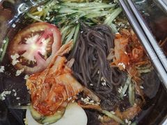 -吉林延边牛肉汤饭，大冷面