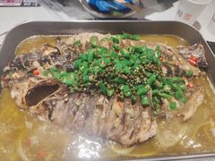鲜麻藤椒清江鱼-鱼酷活鱼烤鱼(南京水游城店)
