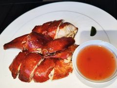 蒜香脆皮鸡-朴墅(西湖青芝坞店·杭帮菜·家宴.14年的店)