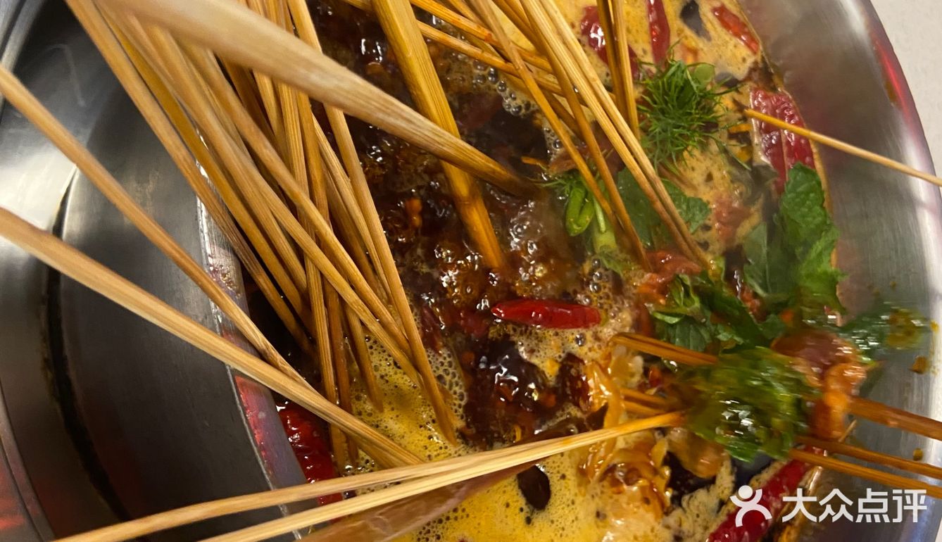 晚餐吃串串 好吃爆了