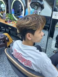 -藤野造型专业烫染接发