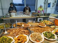 自助取餐区-王三姑牛肉饼