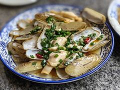 葱油蛏子-天台徐家小吃