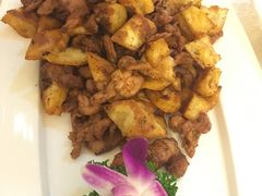 馕丁炒烤肉/份-楼兰印象(朝外店)