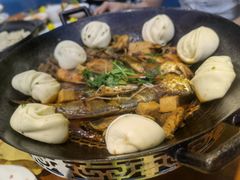 地锅黄鱼嘎鱼烀饼-潍城老菜馆·地标美食