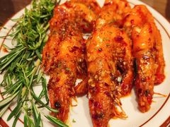 西班牙蒜香油爆虾-ZAFFERANO西班牙海鲜饭(上海首店)