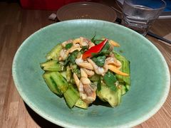 黄瓜拌黄蚬子-KŌNG胶东小馆(华熙店)