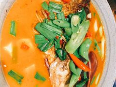 煎大头鱼煮豆腐-静一餐厅·湖北菜(前门创始店)