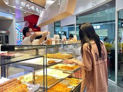面包甜点陈列柜-吴越糕享(常熟万达店)