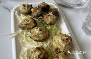 Creamy Mushroom Skewers