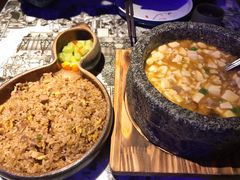 石锅鸡汤豆腐-绿茶餐厅(乐峰广场店)