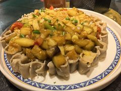 酸菜茄子扒莜面-六毛九四季粗粮(锦华家园店)
