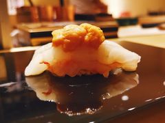 牡丹虾海胆寿司-鮨青(恒基名人购物中心店)