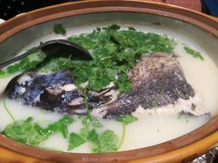 砂锅鱼头汤-风味小馆(天目湖宾馆店)