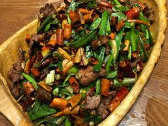 普洱小炒黑山羊-老滇山寨•云南特色菜•地方菜•民族风情歌舞表演(金碧店)