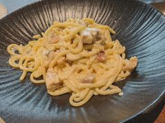 腌肉奶油蘑菇面-404干式熟成牛排馆•聚会餐厅