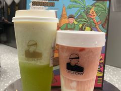 玫珑蜜瓜酪酪-LELECHA乐乐茶(新街口大洋店)