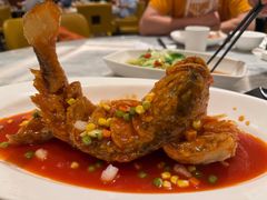 茄汁大黄鱼-喜来登由由大酒店九州膳坊中餐厅