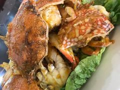 咸蛋黄螃蟹-兴旺海鲜砂煲王