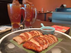 炭烧猪颈肉-羽鸽集·乳鸽专门店·地道顺德菜(岭南站店)