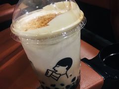 烤黑糖波波鲜奶-喜茶(佛山顺德大良东乐路店)