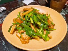 韭菜炒豆干-廖川菜(太阳宫店)