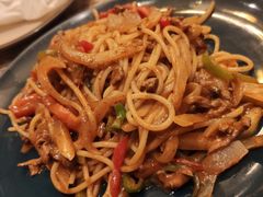 黑椒牛柳炒意大利面条-彼德西餐厅(凯德广场新南店)