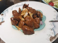 铁板红酒牛肉-蟹之国·精品蟹料理(极地店)