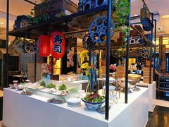 自助取餐区-华美达广场酒店连岛集市西餐厅