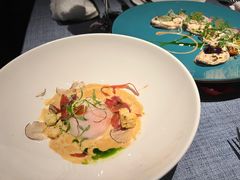 红心温泉蛋配伊比利亚火腿黑松露-弦月窗LUNETTE BY AMANDA(复兴路店)