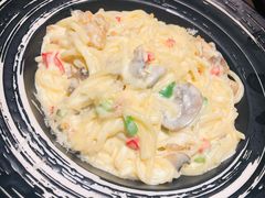 奶油野菌菇意面-春树下·树屋花房西餐厅(罍街AS1980店)