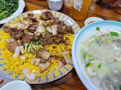 烤肉黄面-伊犁羊杂馆